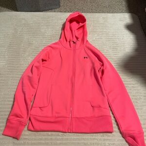 Hot Pink Under Armour Zip Up jacket